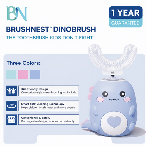 BrushNest™ DinoBrush