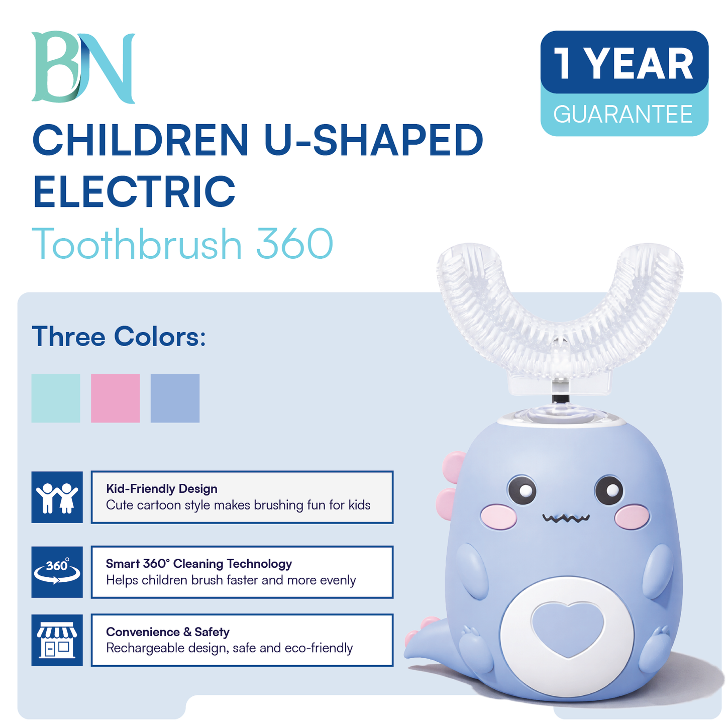 BrushNest™ DinoBrush