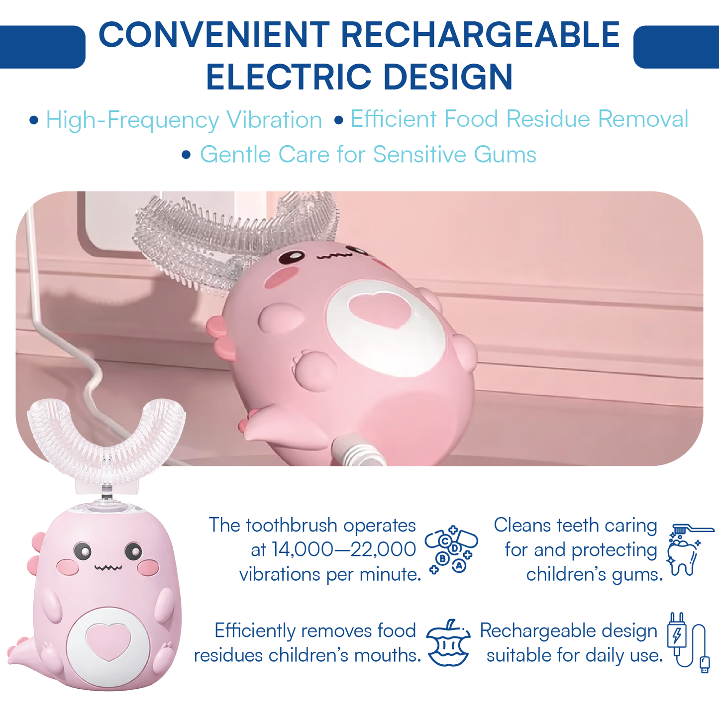 BrushNest™ DinoBrush