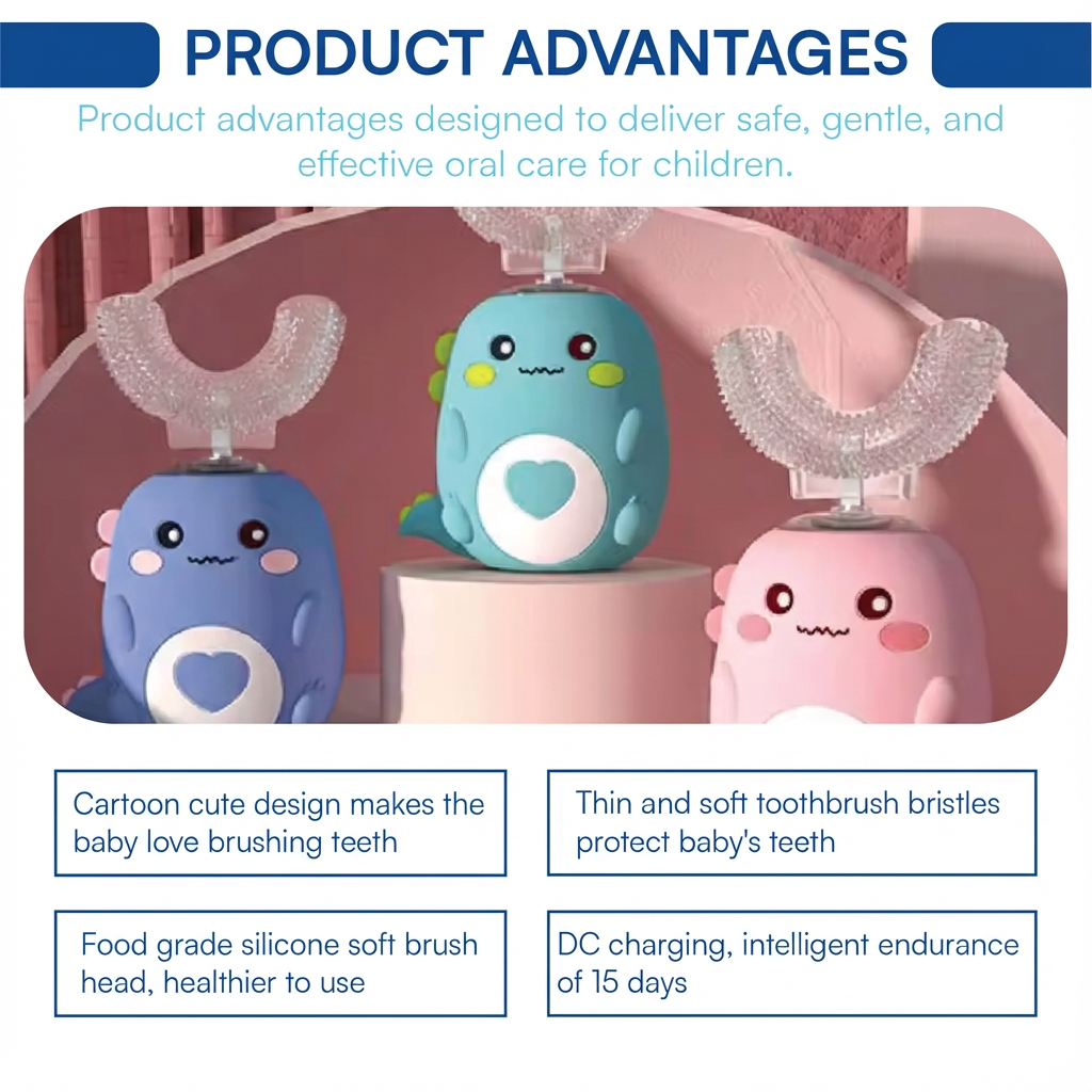 BrushNest™ DinoBrush